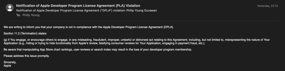 Philip Young tweet media