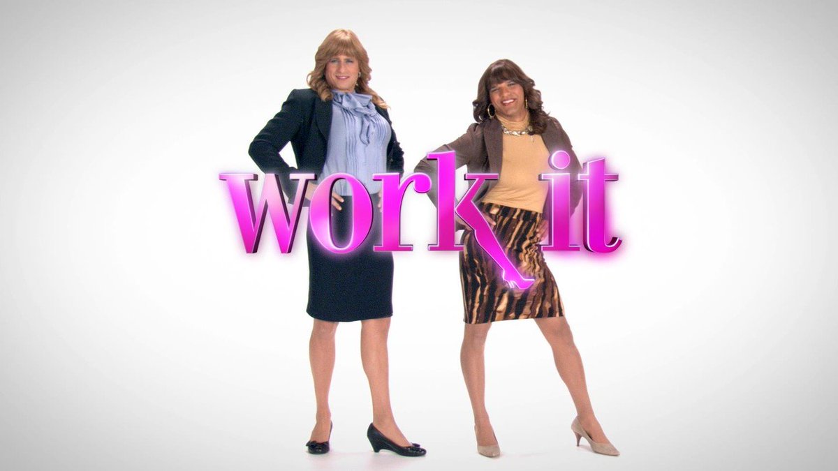 TVLine's tweet image. It's the 12th anniversary of a little show called #WorkIt — one of the shortest-lived TV series of all time! How many of these quickly cancelled shows do you remember? tvline.com/lists/tv-shows…