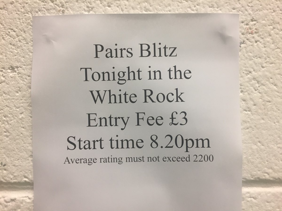 Hastings International Chess Congress (@hichcongress) on Twitter photo Pairs blitz event this evening <a href="/whiterockhotel/">The White Rock Hotel</a> in #Hastings - we hope for a good crowd! Some GMs expected… <a href="/CaplinSystems/">Caplin Systems</a> <a href="/Ashwoja/">John Ashworth</a> <a href="/Mattcarr2600/">Matthew Carr</a> <a href="/ecfchess/">English Chess Federation (ECF)</a> <a href="/gmmds/">Matthew Sadler</a> <a href="/NatashaRegan123/">Natasha Regan</a> @KingsHeadchess <a href="/ChessHastings/">Hastings and St Leonards Chess Club</a> <a href="/Atomrod/">Keith Arkell</a> <a href="/maxlaga/">Maxime Lagarde</a> <a href="/LauraUnuk/">Laura Unuk♕</a> hastingschess.com Pairs blitz event this evening <a href="/whiterockhotel/">The White Rock Hotel</a> in #Hastings - we hope for a good crowd! Some GMs expected… <a href="/CaplinSystems/">Caplin Systems</a> <a href="/Ashwoja/">John Ashworth</a> <a href="/Mattcarr2600/">Matthew Carr</a> <a href="/ecfchess/">English Chess Federation (ECF)</a> <a href="/gmmds/">Matthew Sadler</a> <a href="/NatashaRegan123/">Natasha Regan</a> @KingsHeadchess <a href="/ChessHastings/">Hastings and St Leonards Chess Club</a> <a href="/Atomrod/">Keith Arkell</a> <a href="/maxlaga/">Maxime Lagarde</a> <a href="/LauraUnuk/">Laura Unuk♕</a> hastingschess.com