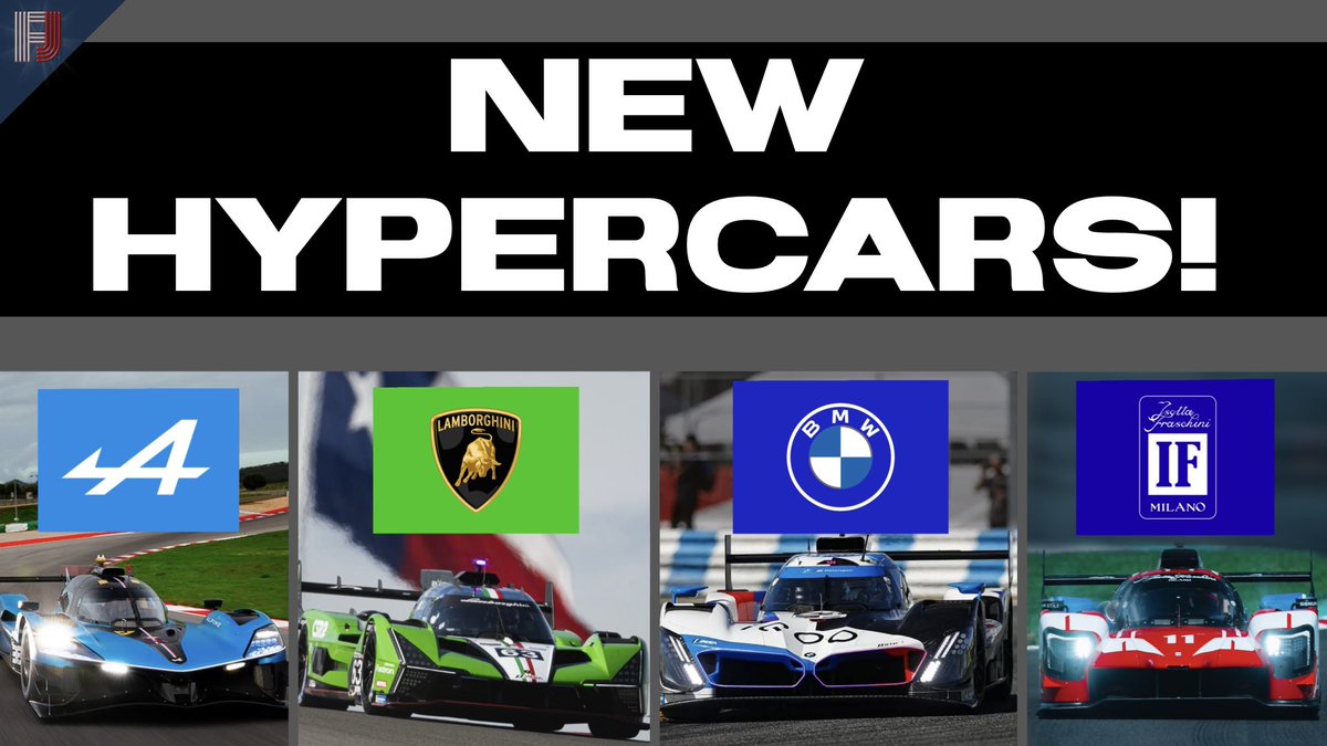 fj_endurance's tweet photo. The first 2024 video has arrived!!
This video details the info on four new brands joining Hypercar: Alpine, Lamborghini, BMW, and Isotta Fraschini.
Watch here: https://t.co/5laTRy5rOh
#wec #hypercar #hypercarclass #alpine #lamborghini #bmw #isottafraschini #formulajonah https://t.co/NqR3ENGesQ