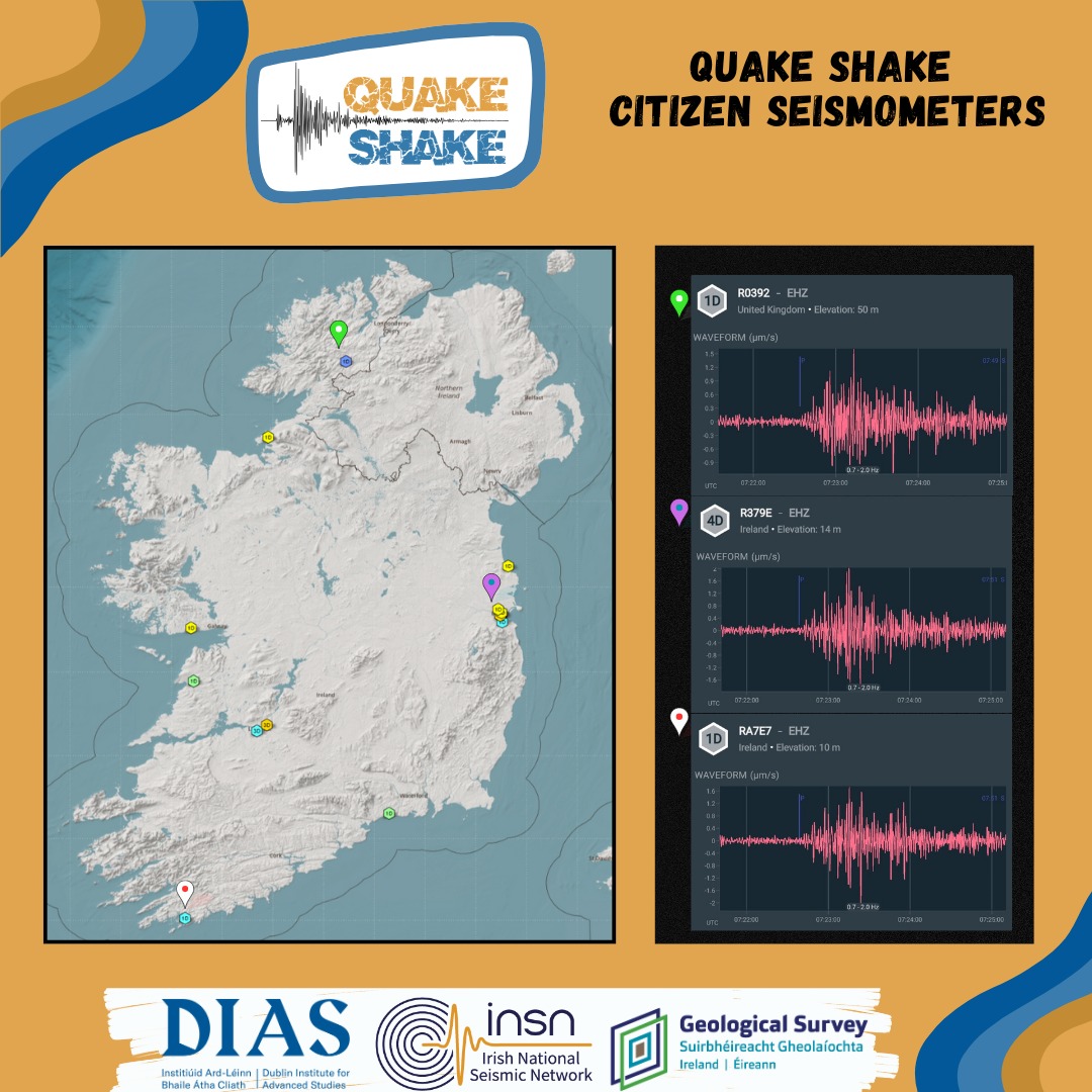 quakeshake_DIAS's tweet photo. The magnitude 7.5 Honshu Japan ๐ฏ๐ต #earthquake recorded by our citizen @raspishake seismometers based in Ireland. ใฐ๏ธ
#QuakeShake
#QuakeShakeUpdate
#IrishCitizenSeismometers
#DIASDiscovers https://t.co/E1RSVB2vQd