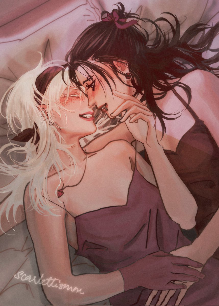 drunk and tired things✨ fem satosugu again🩷 #GojoSatoru #GetoSuguru #呪術廻戦