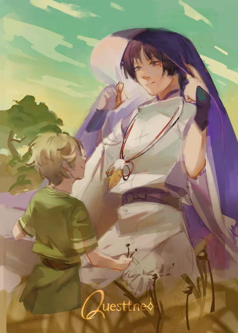 Happy birthday Scara. I will finish one of your 15 wips I've started one day promise  #Genshinlmpact #scaramouche