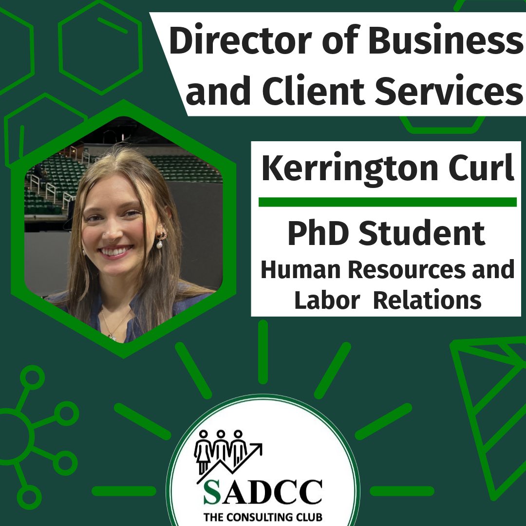 Happy New Year! 🎉 Meet our Director of Business and Client Services, Kerrington!🌟
Kerrington is a 1st year PhD student in the School of Human Resources and Labor Relations
🚀Kerrington’s goals are to help the development of community partnerships and project procurement
