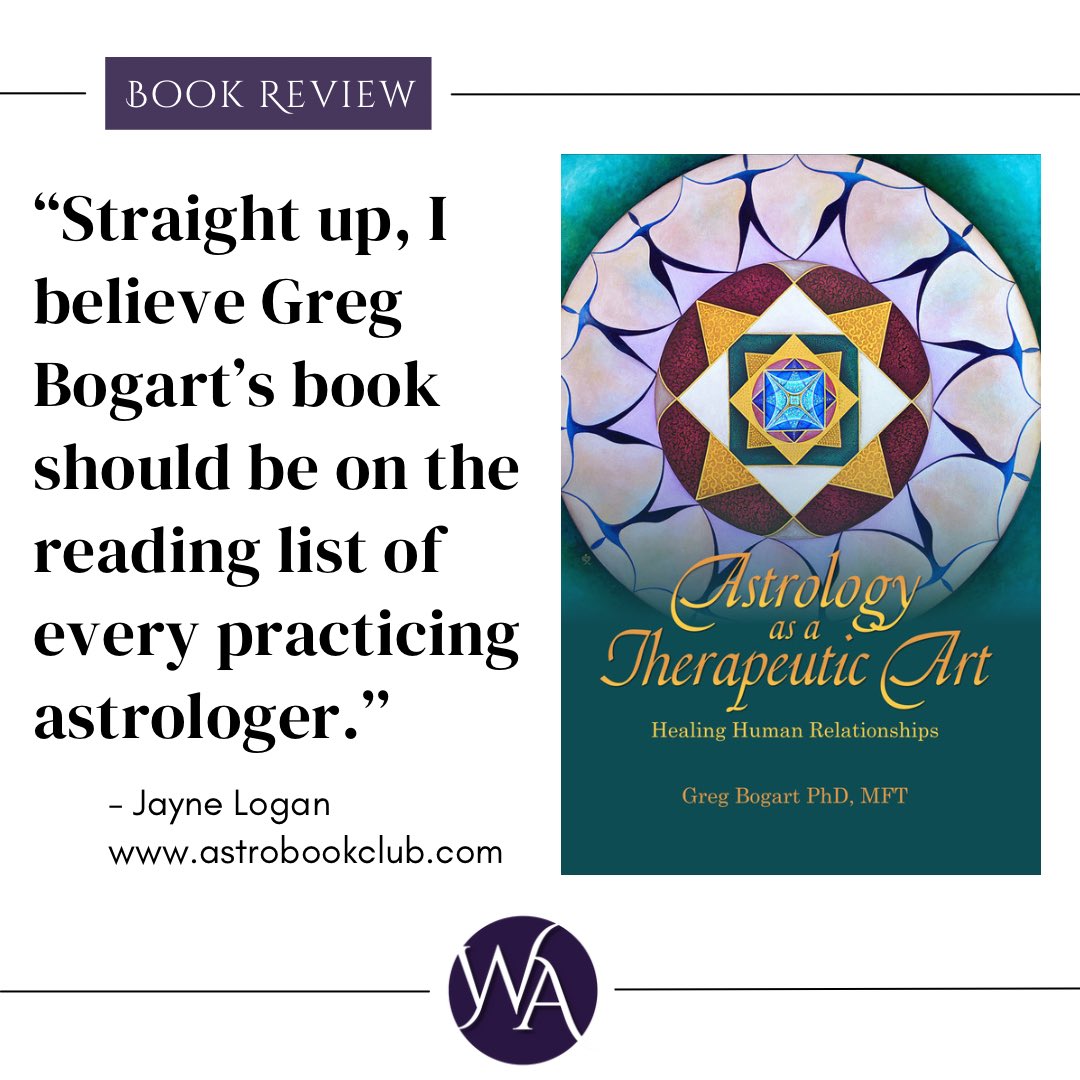 Many thanks to Jayne Logan for taking the time to write such a gorgeous review. Read the full version on our website 😊🙏

#astrologypost #astrololgybooks #gregbogart #bookpublisher #indiebookstore #mindbodyspirit