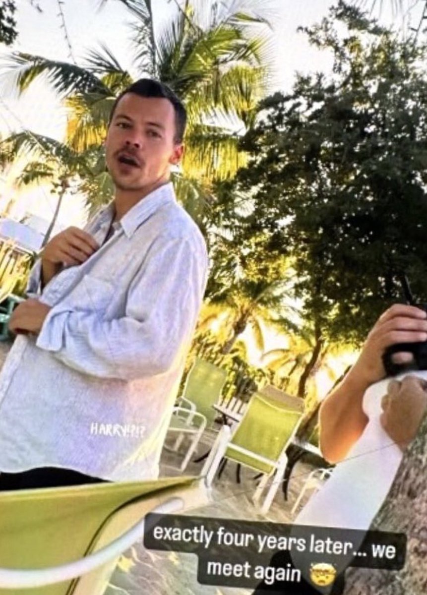 Harry on vacation recently!