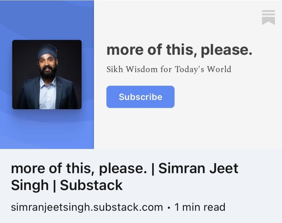 I've been offline for the past few months. Hoping to find more balance and to focus on impact, especially as our world burns. Writing more these days and putting more of it online this year, mostly on substack. Subscribe for free: simranjeetsingh.substack.com