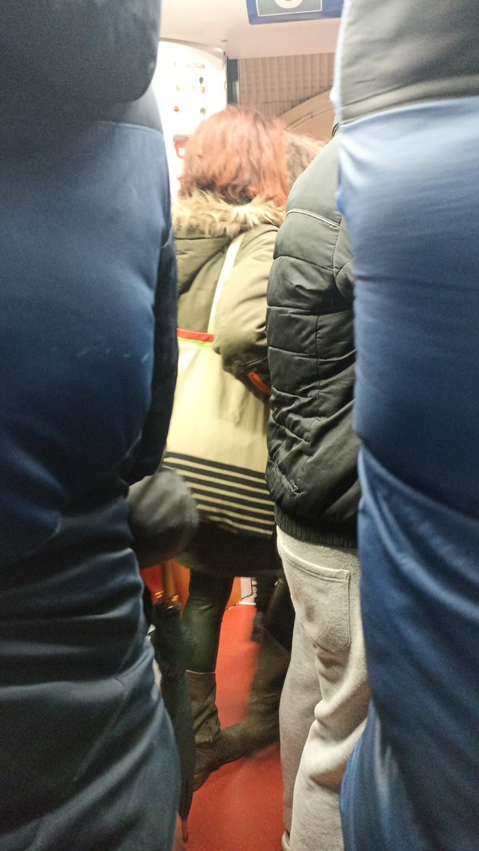 Estupendo moverse en Madrid (léase en casi cualquier momento del día) <a href="/metro_madrid/">Metro de Madrid</a> 🥲🥲🥲🥲
<a href="/AlmeidaPP_/">José Luis Martínez-Almeida</a> algo no funciona bien, señor que se mueve en coche privado. Le invito un día a nuestro trayecto diario.