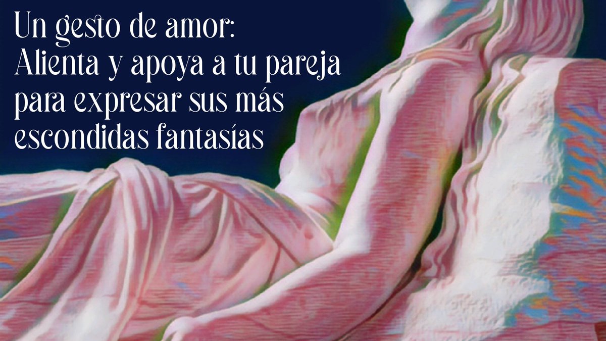 Parejaster's tweet photo. La responsabilidad afectiva también implica generar la confianza de expresarse sus fantasías aún y cuando incluyan a otras personas o circunstancias, confiando en que no habrá reproches celos o descalificaciones. Sólo apoyo y amor. https://t.co/NTATR5ZKsv