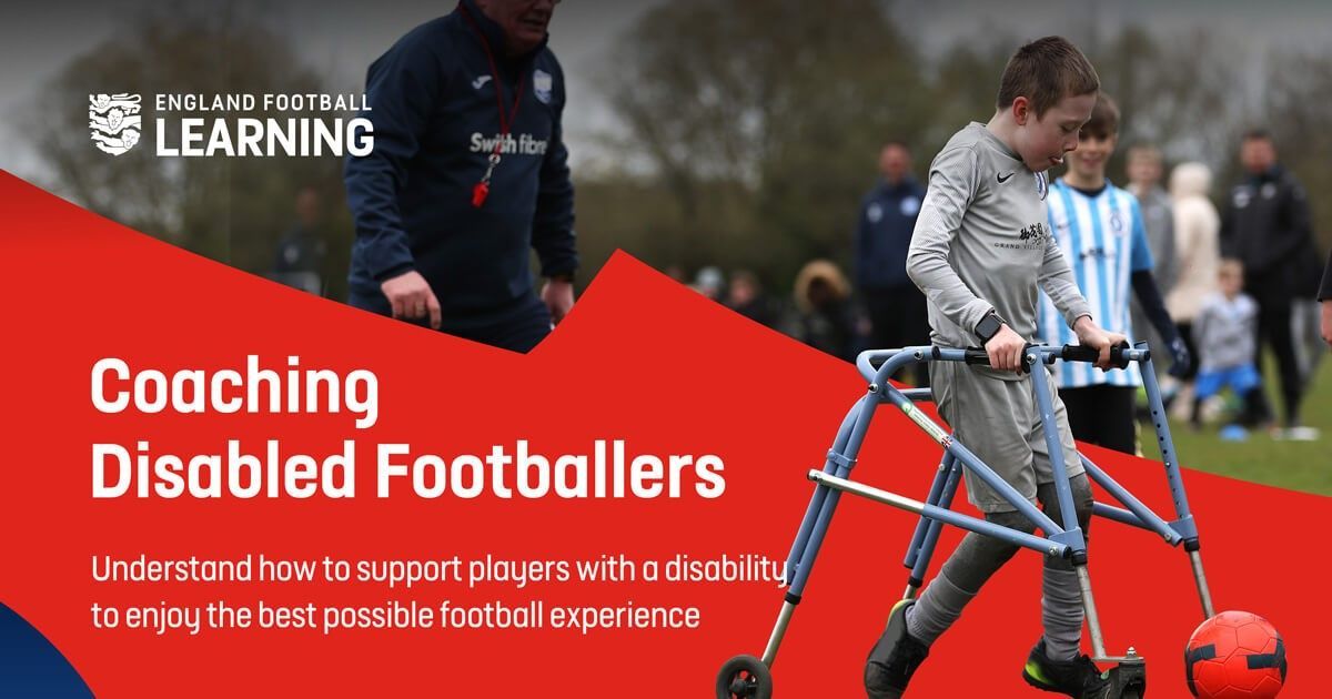 We're inviting you to the next FREE coaching CPD session of the 2023/24 season! 

This CPD session will focus on ‘coaching disabled footballers’ – this will upskill and help develop coaches to create a more inclusive/positive playing environment. ⬇️ 

buff.ly/3S4roOE