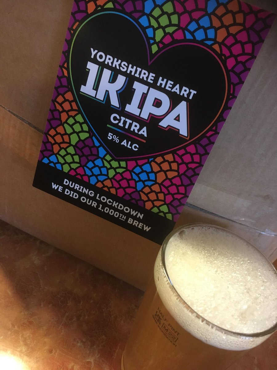 The latest ale to hit the bar from <a href="/Yorkshire_Heart/">Yorkshire Heart</a> . <a href="/HullCAMRA/">Hull & EY CAMRA</a>