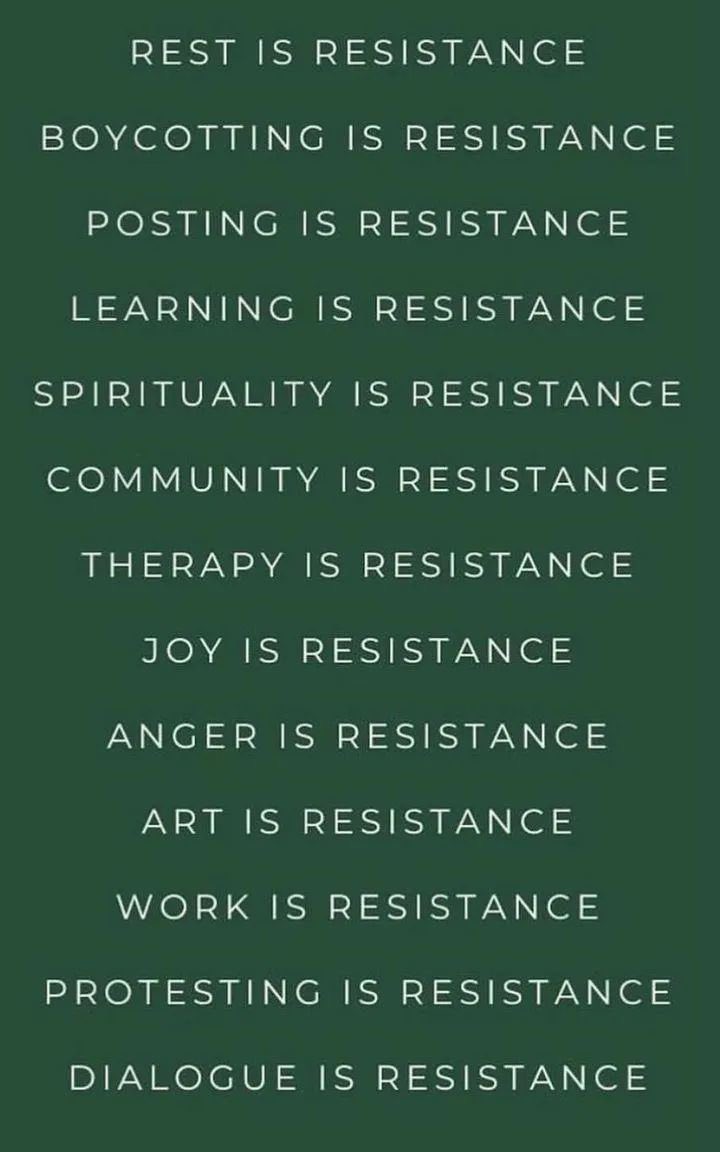 The resistance is upon us. #Resist 
Marching and protesting physically isn’t the only way to fight back. And for some , it’s not within the realm of possibility. Still there is much anyone can do. #FreePalestine #Gaza #Anonymous #OpIsrael #OpCongo #OpIran #OpRussia #OpSafeWinter