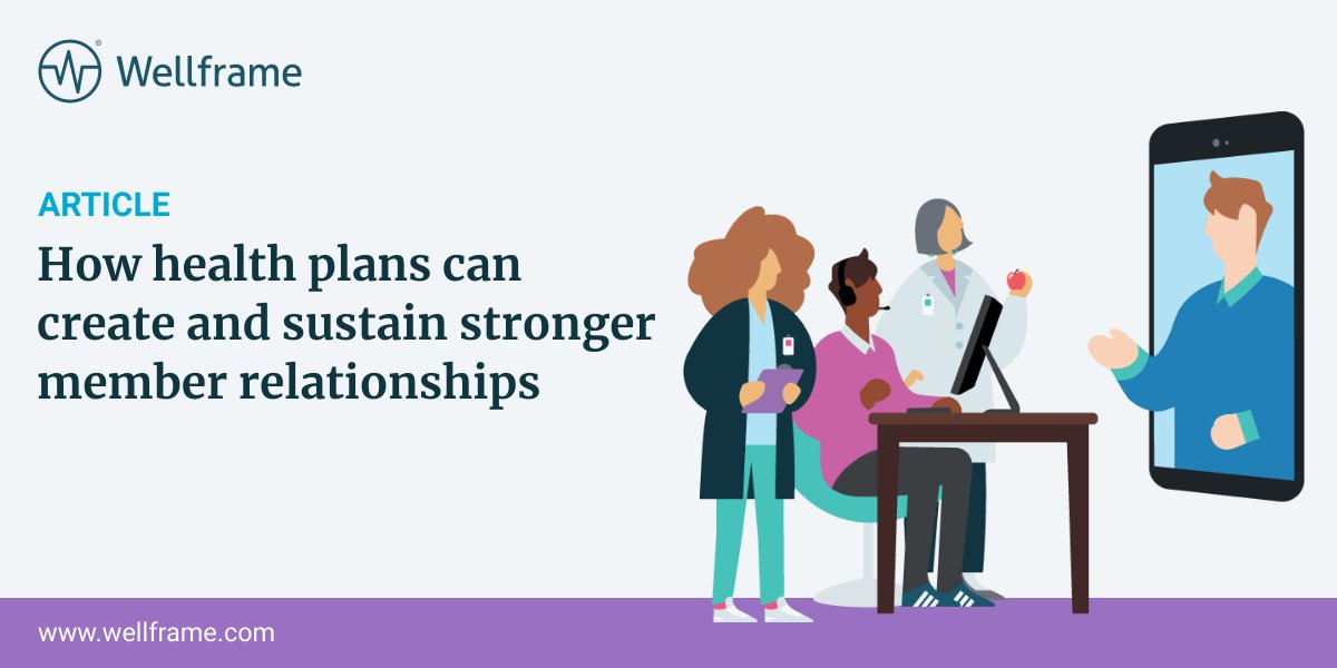 Wellframe (@wellframe) on Twitter photo Start the year off right by building better relationships with your health plan members. 
See which strategies are most effective for earning members' trust, improving engagement, and increasing satisfaction:
bit.ly/47hXniB
#MemberRelationships #HealthPlanMembers Start the year off right by building better relationships with your health plan members. 
See which strategies are most effective for earning members' trust, improving engagement, and increasing satisfaction:
bit.ly/47hXniB
#MemberRelationships #HealthPlanMembers