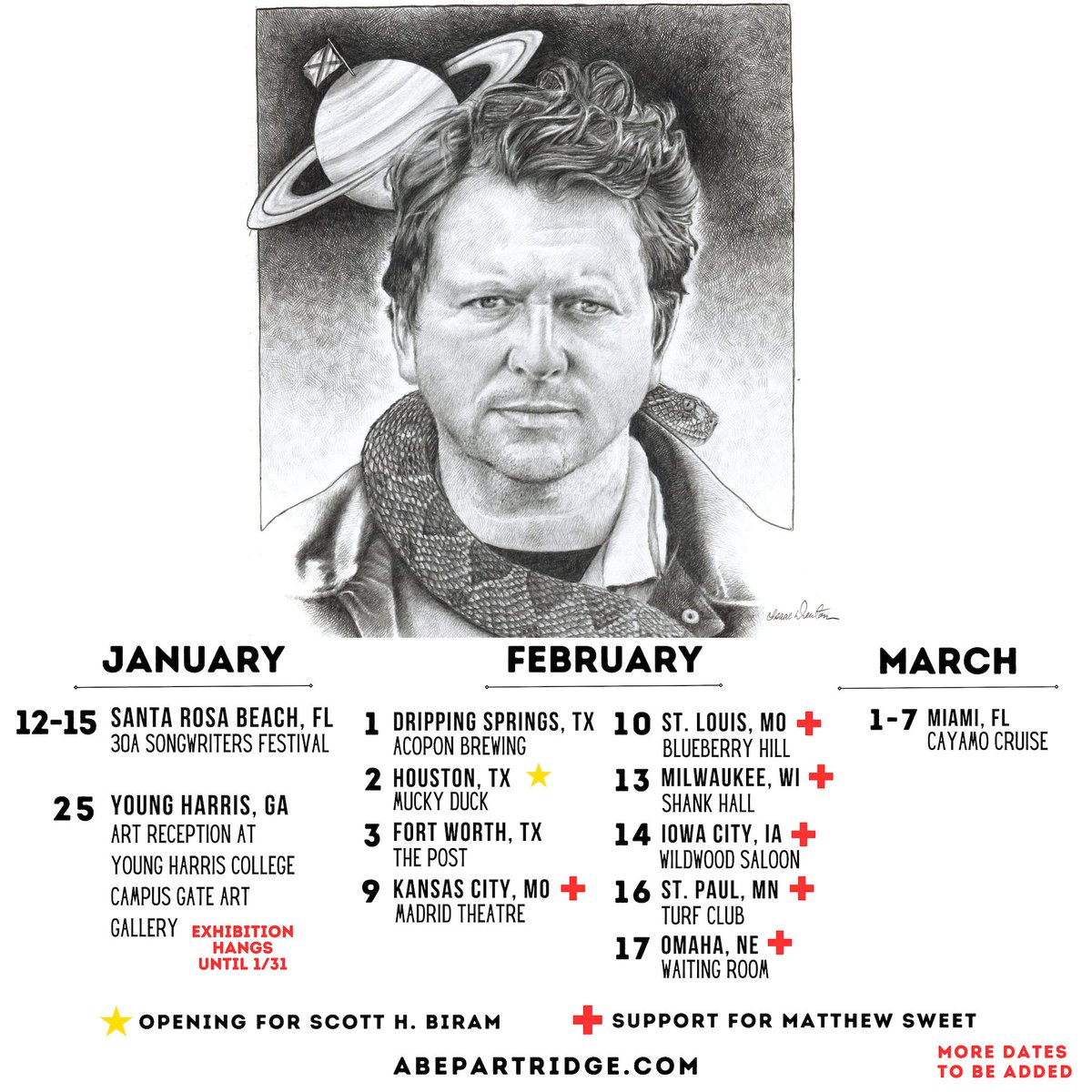 NEW 2024 WINTER DATES 
More to be added
🎟 link for tickets in profile