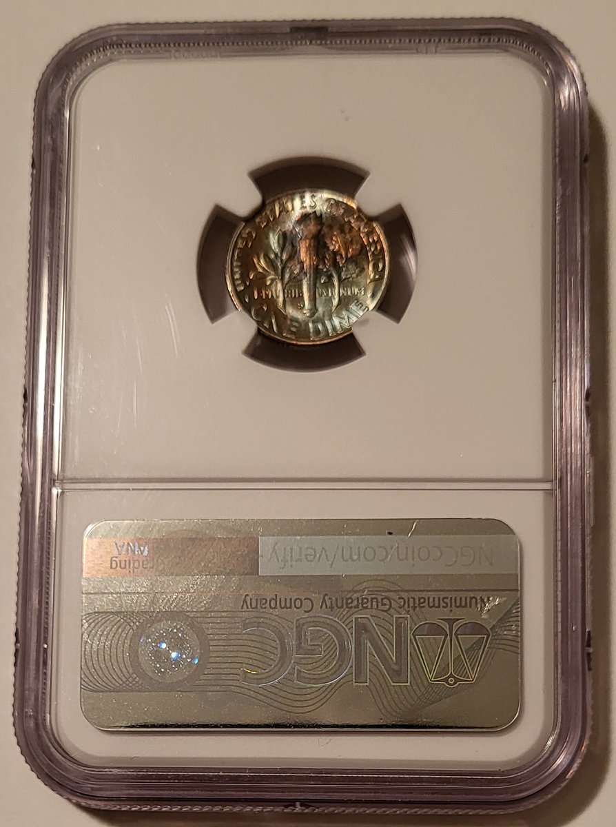 TNumismatics's tweet photo. 1947 S Roosevelt Dime MS67+ NGC Nice Toning
Always FREE Domestic Shipping! https://t.co/lKDVZ4N3Lc
#coins #coincollecting #NGC #ngccoins #ngccoin #silvercoins #dimes #rooseveltdimes #gradedcoins #certifiedcoins #colortoning https://t.co/7iHRxqxnqb