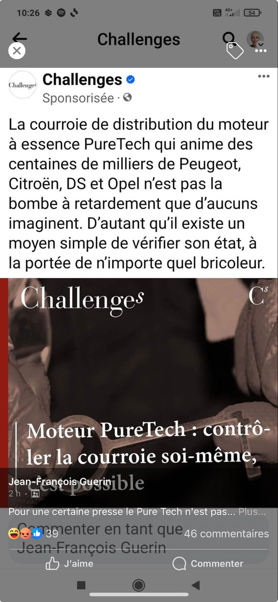 Eh <a href="/Challenges/">Challenges</a> ! #Moteurs #puretech #stellantis 1/3 peut on connaitre la source de votre affirmation ?