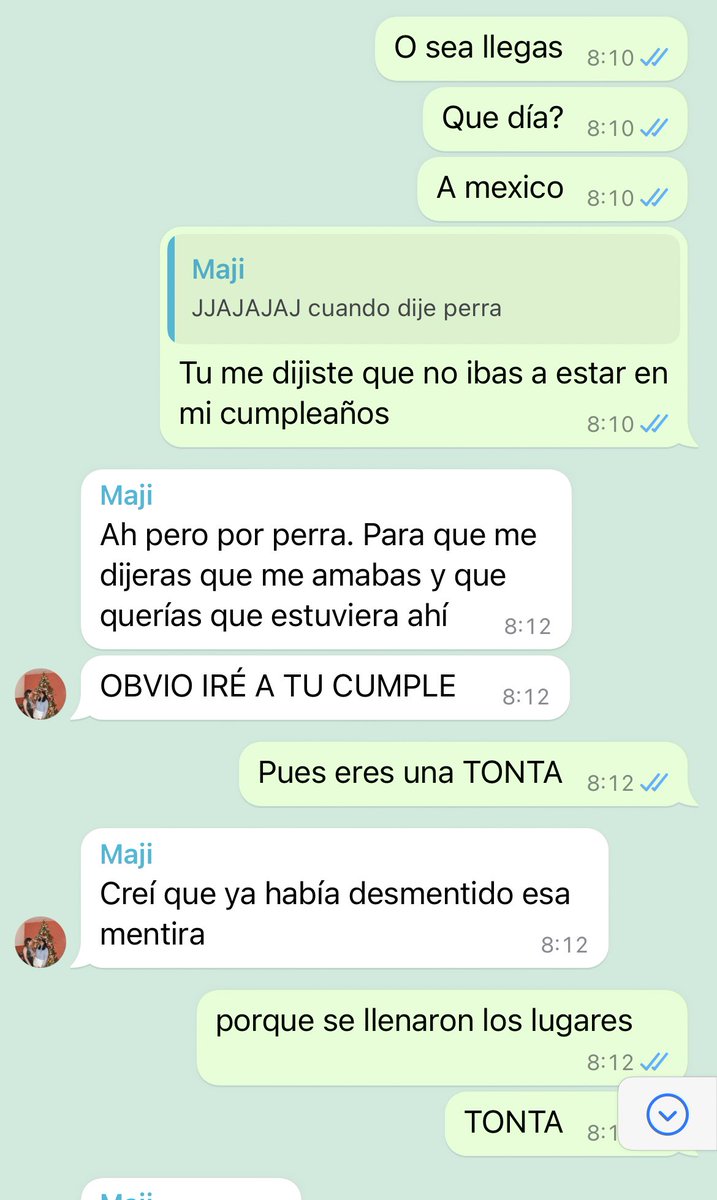 Valeriafleminge's tweet photo. @majo_aguilar29 Cállate perra https://t.co/t0QA9K17Wh