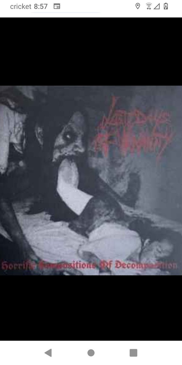 octopuspantleg's tweet photo. For today's #AlbumADayForAYear I went with this because, I've been talking about it a lot and, I wanted to go with something I hadn't heard before. It's pretty good. The vocals kinda bug me, but the music's great. 3/366 #LastDaysOfHumanity #HorrificCompositionsOfDecomposition https://t.co/yYPdICFQ5X