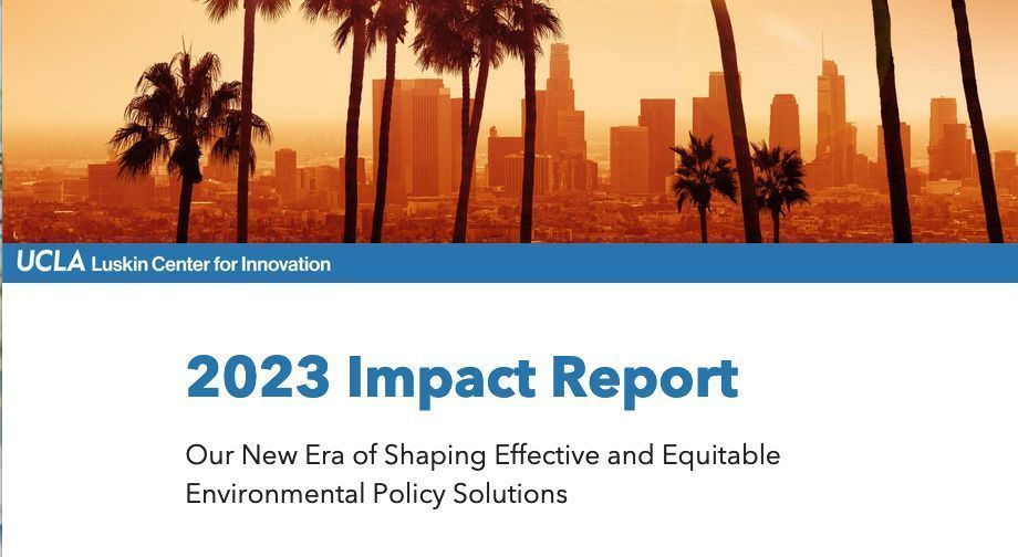 In 2023, LCI guided decision-makers on investments, policies & programs on drinking water quality, #extremeHeat and more #UCLALuskin @UCLA Featuring @mullinmeg @gregspierce @CCallahan_UCLA @VKellyTurner @graceharrison_1 @DanCCoffee @ahern98 @JasonKarpman buff.ly/3RPQcty