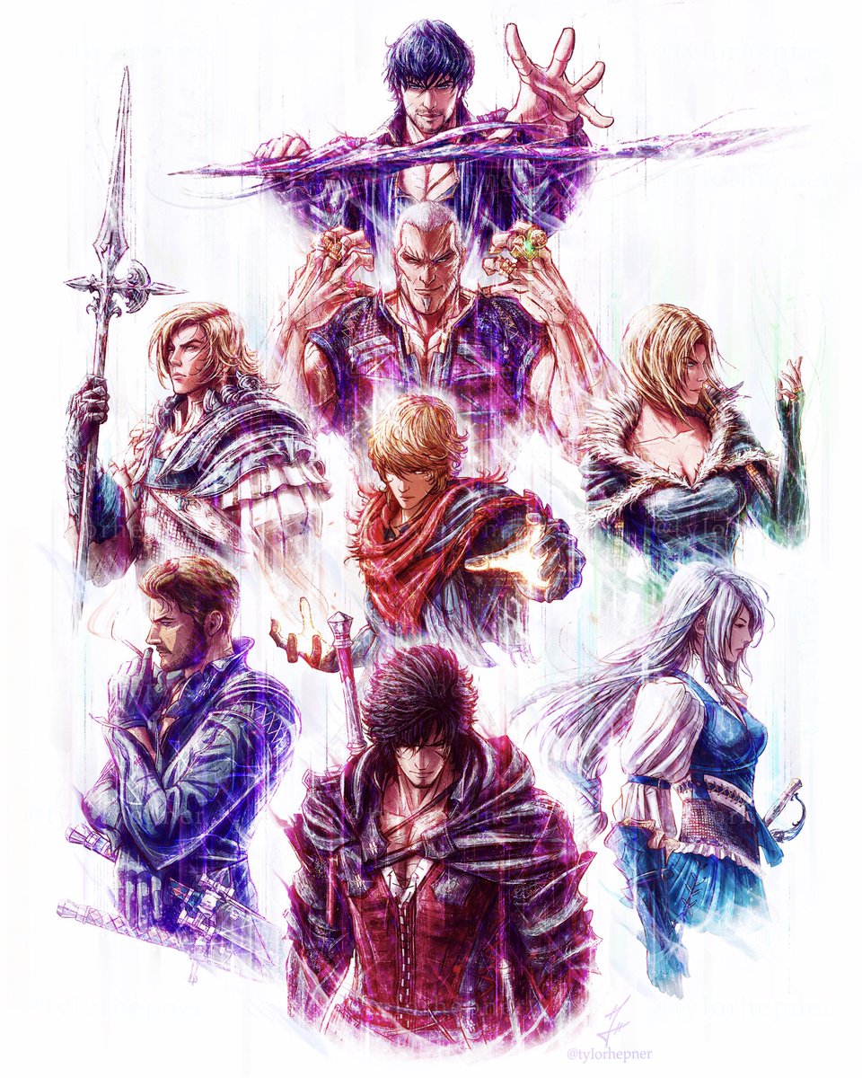 Dominants (Final Fantasy XVI)✨ Here’s the Finale to my FFXVI sketch series!✨ Thank you for all the support on this series✨ Now onward to Rebirth! Which one is your favorite?✨ #FF16 #FinalFantasy #fanart #illustration