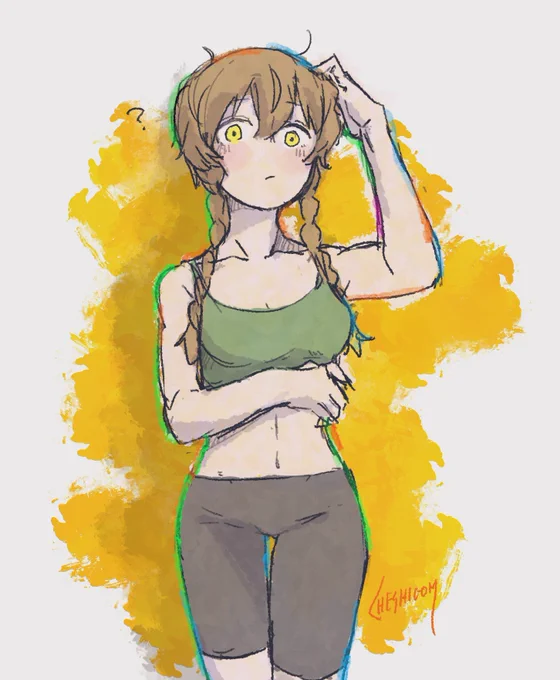 もう年明けから4日・・・?  #一日一鈴羽