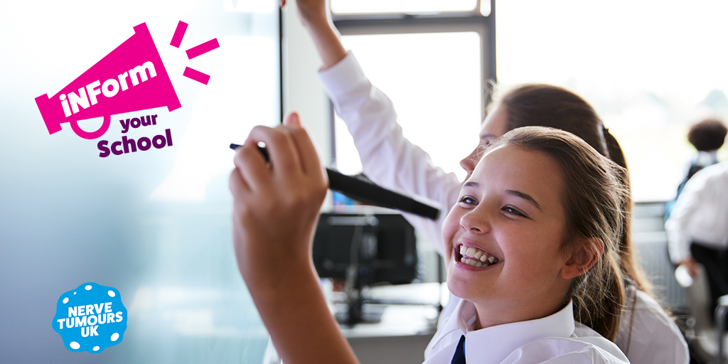 NervetumoursUK's tweet photo. If a child in your school has #NF1 or #NF2, our #NTUK Specialist NF Nurses can arrange a meeting with the #SENCO to explain how it affects the child & advise on relevant support.
iNForm: https://t.co/I2yV4QuN9O
NF1: https://t.co/jPjXH5ERMF
NF2: https://t.co/KRb6De3MXb
#NFSupport https://t.co/d4J2etr8ez