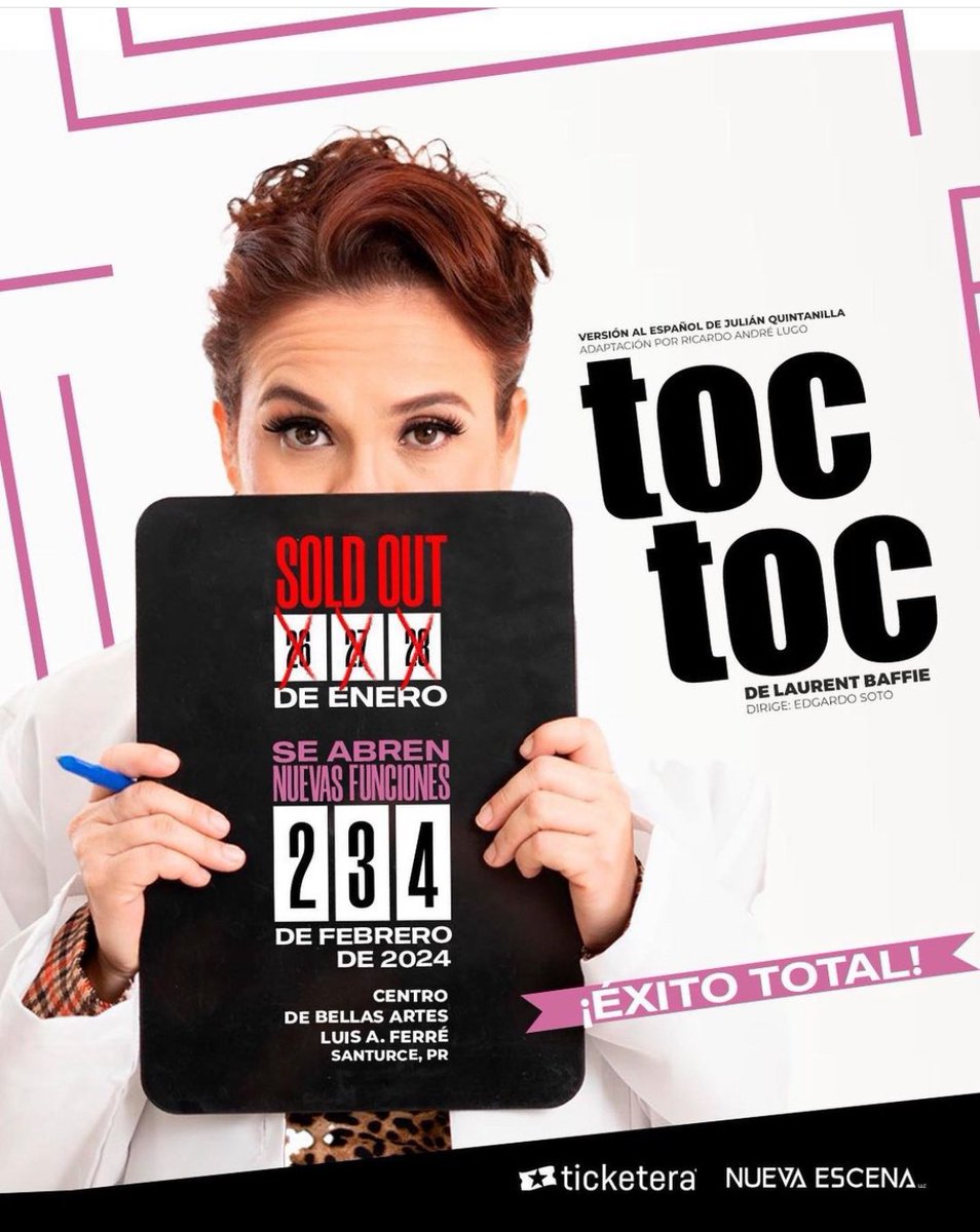 ivodenice's tweet photo. Quedan pocos boletos disponibles. Pendiente a las nuevas funciones!!! https://t.co/1SwDJquHce