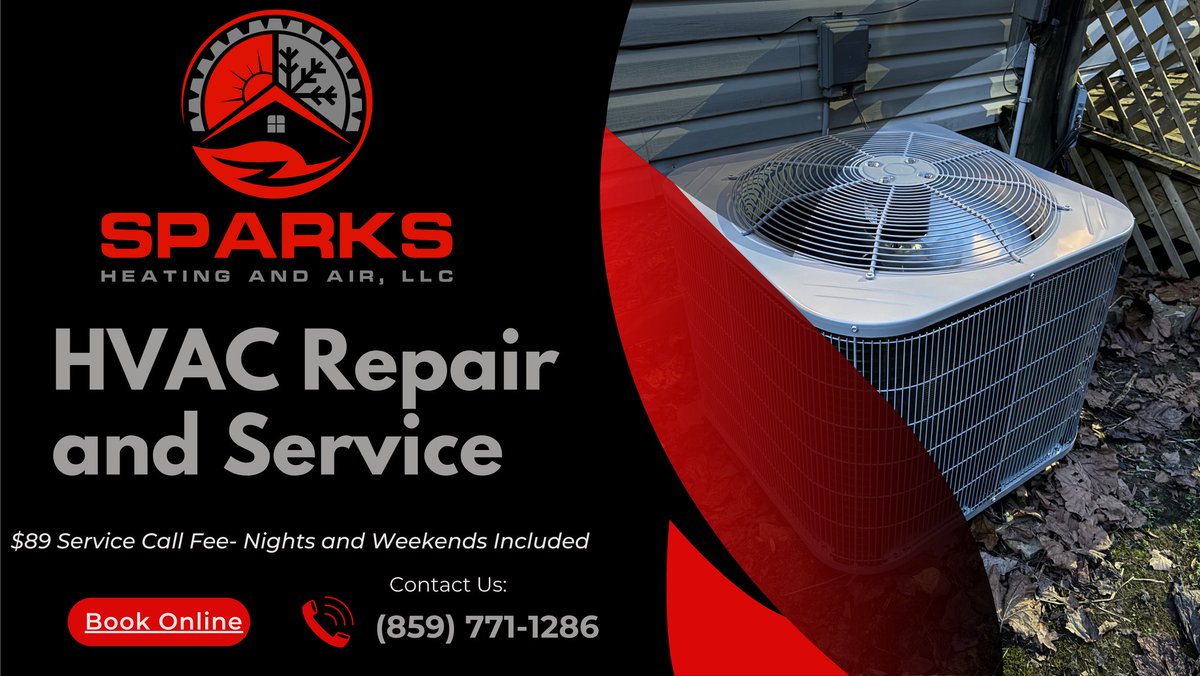 You need fast HVAC service? We're here! #hvacrepair #kentucky #lexingtonky #richmondky #danvilleky