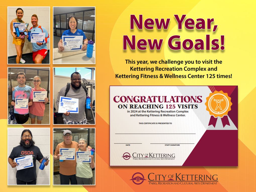 Last year we celebrated our fitness patrons who reached 100 visits! What tremendous results we saw from all of you!! This year we've decided to up the ante. We invite you to strive for 125 visits💪💪 Are you up to the challenge?!