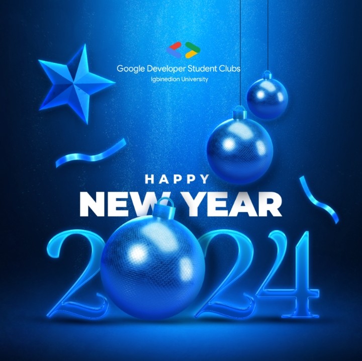 gdsciuo's tweet photo. Cheers to a fresh chapter, new opportunities, and the endless possibilities that 2024 brings! 

#NewYear2024 #gdsciuo #developerstudentclub https://t.co/DigsUsiJYT