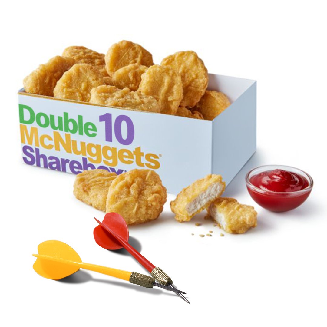 McDonald's UK (@mcdonaldsuk) on Twitter photo We've got it, the perfect food for watching <a href="/LukeTheNuke180/">Luke Littler</a> #PDCWorldChampionship #Double10 We've got it, the perfect food for watching <a href="/LukeTheNuke180/">Luke Littler</a> #PDCWorldChampionship #Double10