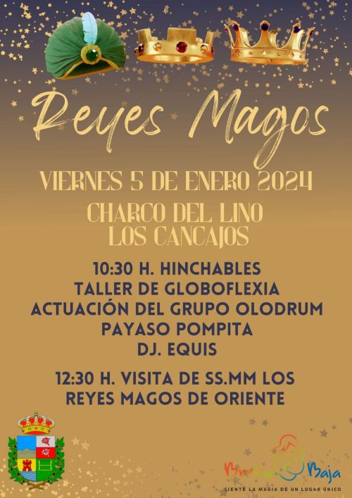 Este jueves, 5 de enero, por la mañana, todo el mundo al Paseo Charco del Lino de Los Cancajos... ¡cargaditos de ilusiones y de cartas! 

📨📨YA VIENES LOS REYES MAGOS📨📨