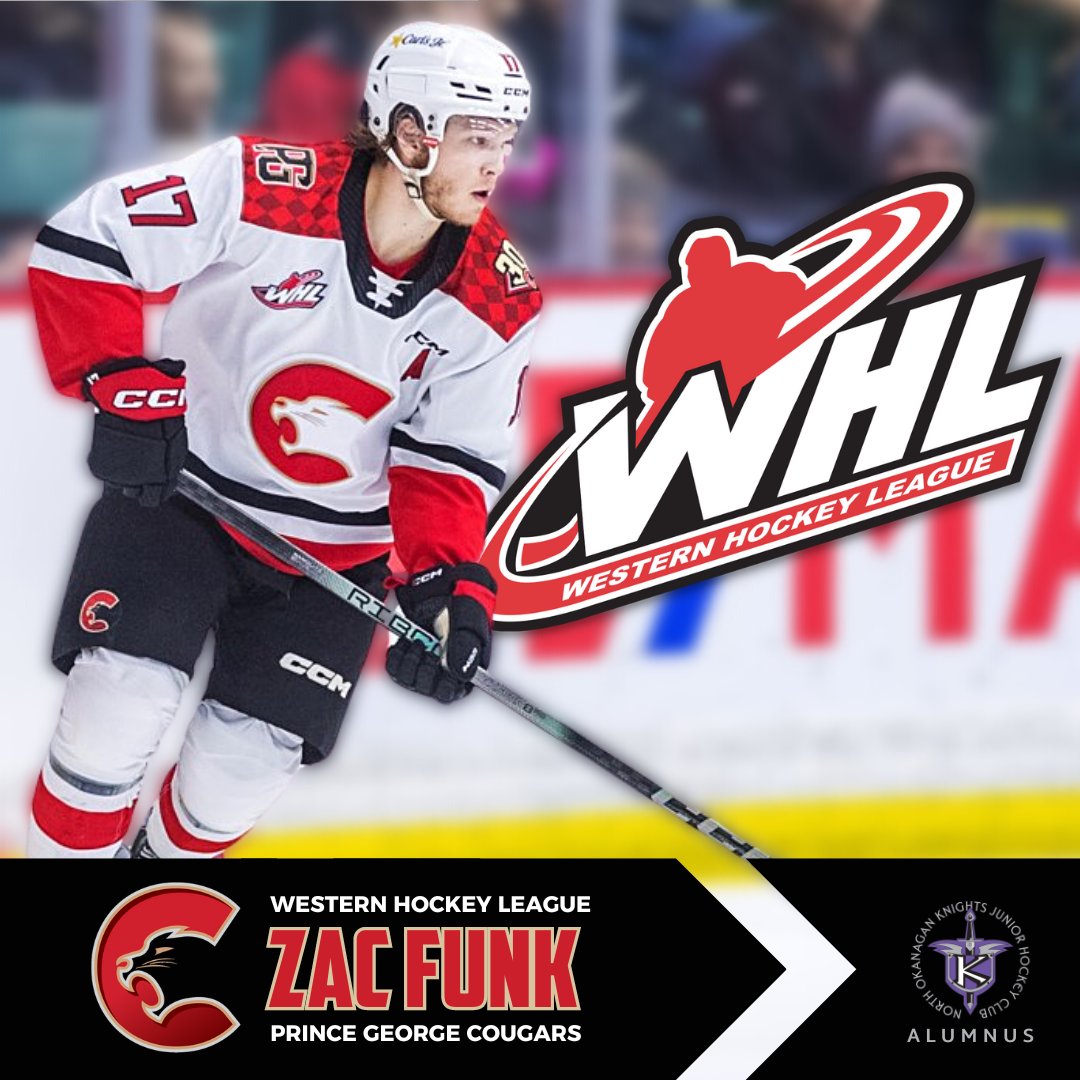 Zac Funk, a <a href="/NOKnights/">North Okanagan Knights</a> alum, of the <a href="/PCCougars/">PCHS Hype Squad</a> is leading <a href="/TheWHL/">Western Hockey League</a> in goals.
Read more: ow.ly/2mGA50QnwsQ

📸 James Doyle - Prince George Citizen
#KIJHL #yourfuturestartshere