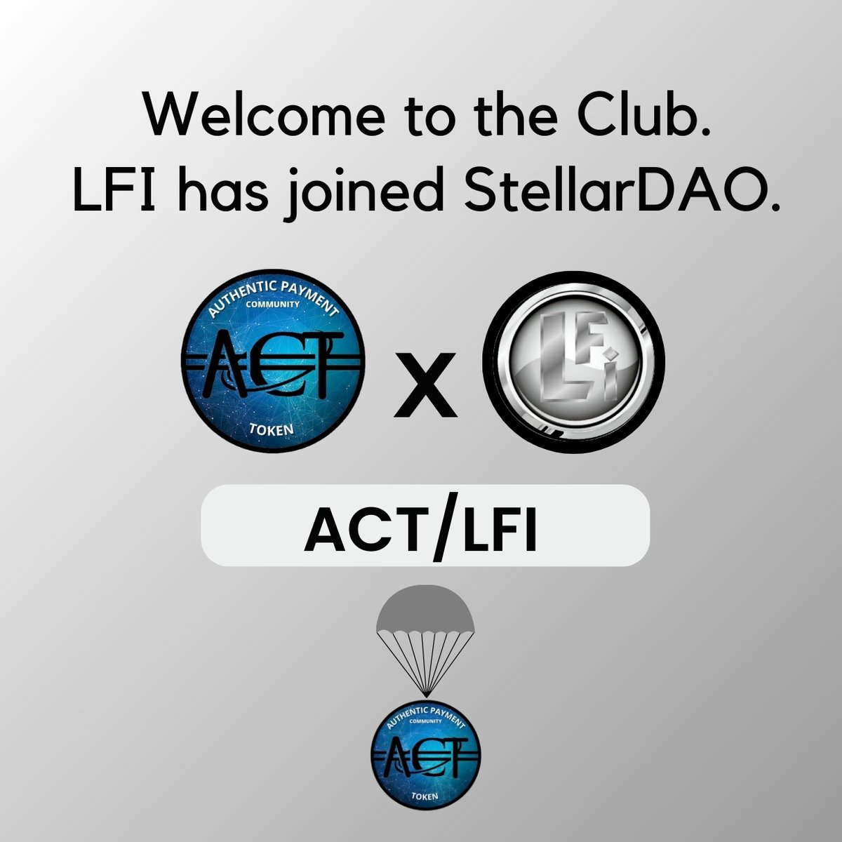 DePIN_RWA_AI's tweet photo. $LFI by  (https://t.co/QKRwR0qou0) has joined the ACT rewards system, opt-in the ACT/LFI pool and start getting hourly rewards! #Stellar $xlm #xlm
Current ACT pools with hourly rewards. 

ACT/XLM  
Rewards in: $ACT & $XLM

ACT/Apay  
Rewards in: $ACT & $Apay

ACT/LSP  
Rewards in: $ACT & $LSP

ACT/AQUA 
Rewards in: $ACT & $AQUA

ACT/LiquidPoetry  
Rewards in: $ACT, $AQUA & LiqPoetry

ACT/SST 
Rewards in: $ACT & $SSR

ACT/SSR 
Rewards in: $ACT & $SSR

ACT/AXLM
Rewards in: $ACT

ACT/DicInu  
Rewards in: $ACT

ACT/ISX  
Rewards in: $ACT

ACT/TREAD
Rewards in: $ACT

ACT/LFI  
Rewards in: $ACT

ACT/FRED  
Rewards in: $ACT

ACT/XSHIB  
Rewards in: $ACT

ACT/XTAR  
Rewards in: $ACT

ACT/RBT  
Rewards in: $ACT 

ACT/EURC  
Rewards in: $ACT

ACT/USDC  
Rewards in: $ACT

https://t.co/dEovKipCRC