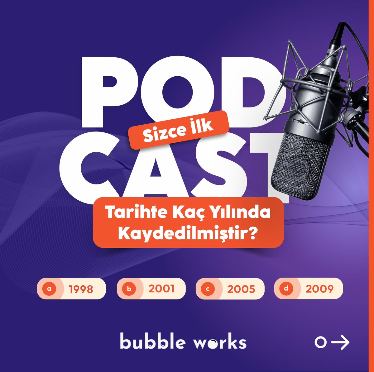 Podcast dünyasının pionerleri Dave Winer ve Adam Curry, 2004'te tarihe damga vuran bir sesle, 'Daily Source Code' ile mikrofonu devraldılar. Dijital dünyaya farklı bir frekansta hitap eden bu ilk kayıt, bilgi ve eğlenceyi buluşturarak yeni bir çağa kapı araladı✨