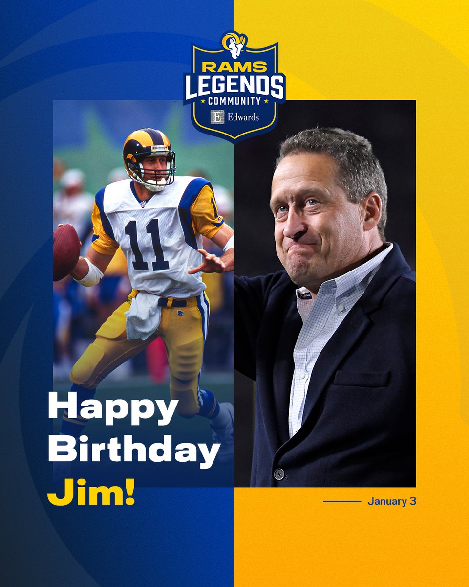 RamsNFL's tweet image. Happy birthday, @Jim_Everett!! 🥳