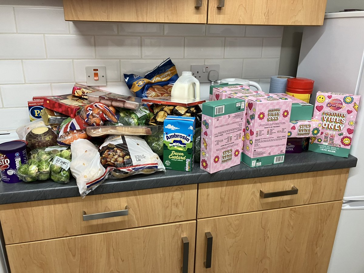 Forgive the late post, but thank you so much to <a href="/Tesco/">Tesco</a> St Helens for donating the food for Christmas Dinner and gifts for the Women we support in the Women’s Refuge for the big day! Amazing, thank you to their community champion Jackie for looking after us!