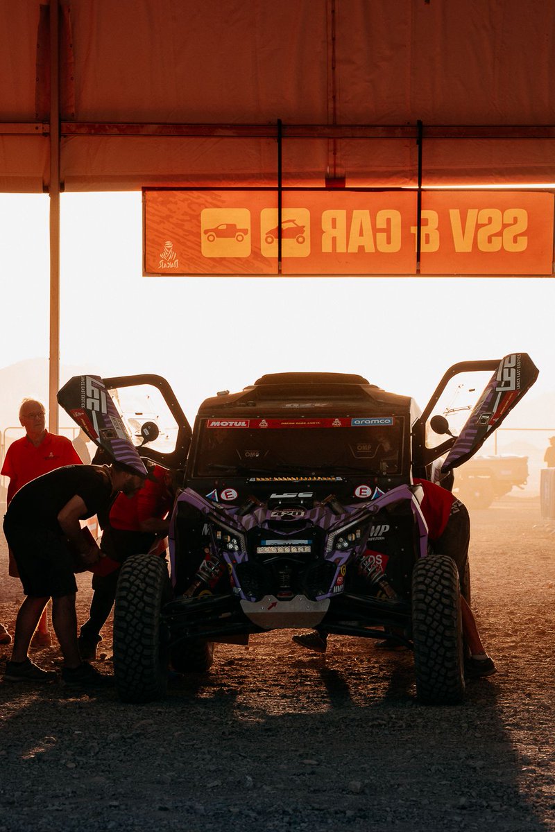 dakar's tweet photo. Tech check ✅ Admin check ✅ We're ticking all the boxes, gearing up for the Dakar adrenaline! 🏎️👊 #Dakar2024 https://t.co/w8odd7ZkdT