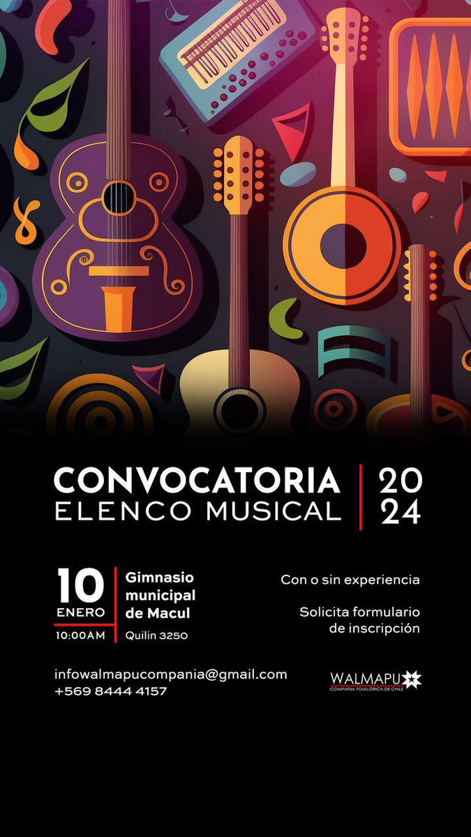 Walmapu Compañia Folklorica de Chile tweet media