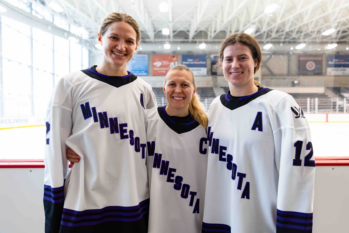 PWHL_Minnesota's tweet photo. HELLO MINNESOTA CAPTAINS ๐ https://t.co/fXZeruTA8L