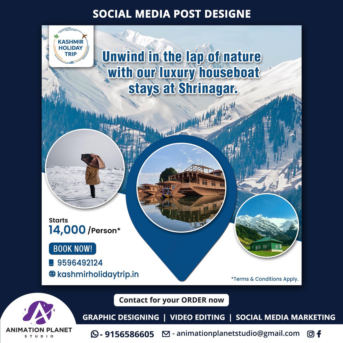 Grow your Business with our Creative Designs. Increase your brand value with Social Media Marketing.
.
.
DM for your ORDER
9156586605
.
.
.
.
#socialmediamarketing #digitalmarketingagency #advertising #kashmir #kashmirholidays #kashmirtourism #tours #travel