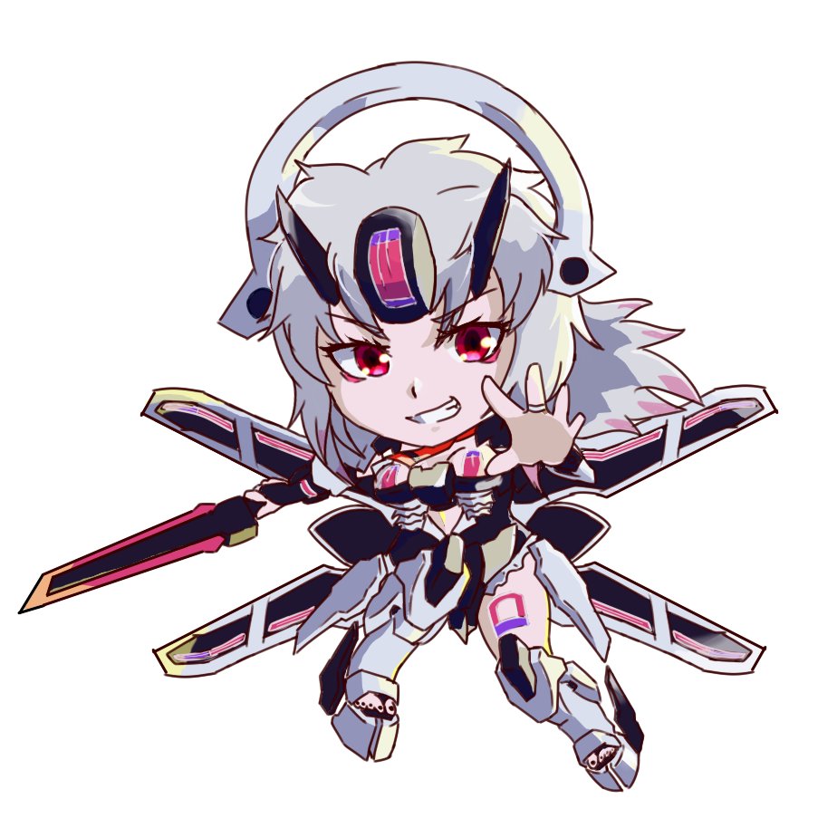 #新年MS少女自慢 
新年に丁度よさそうな?シュバルゼッテ(SD)と個人的に推したいジャスティスちゃん! 