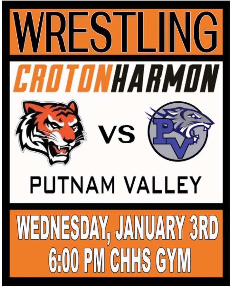 coachbucello's tweet photo. Come on out and show your Tiger Pride @crotonathletics https://t.co/CQkX44jfXs