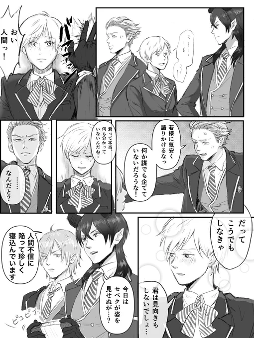 セベ監(男装♀)、というよりほぼセベ←監

 #twstプラス 