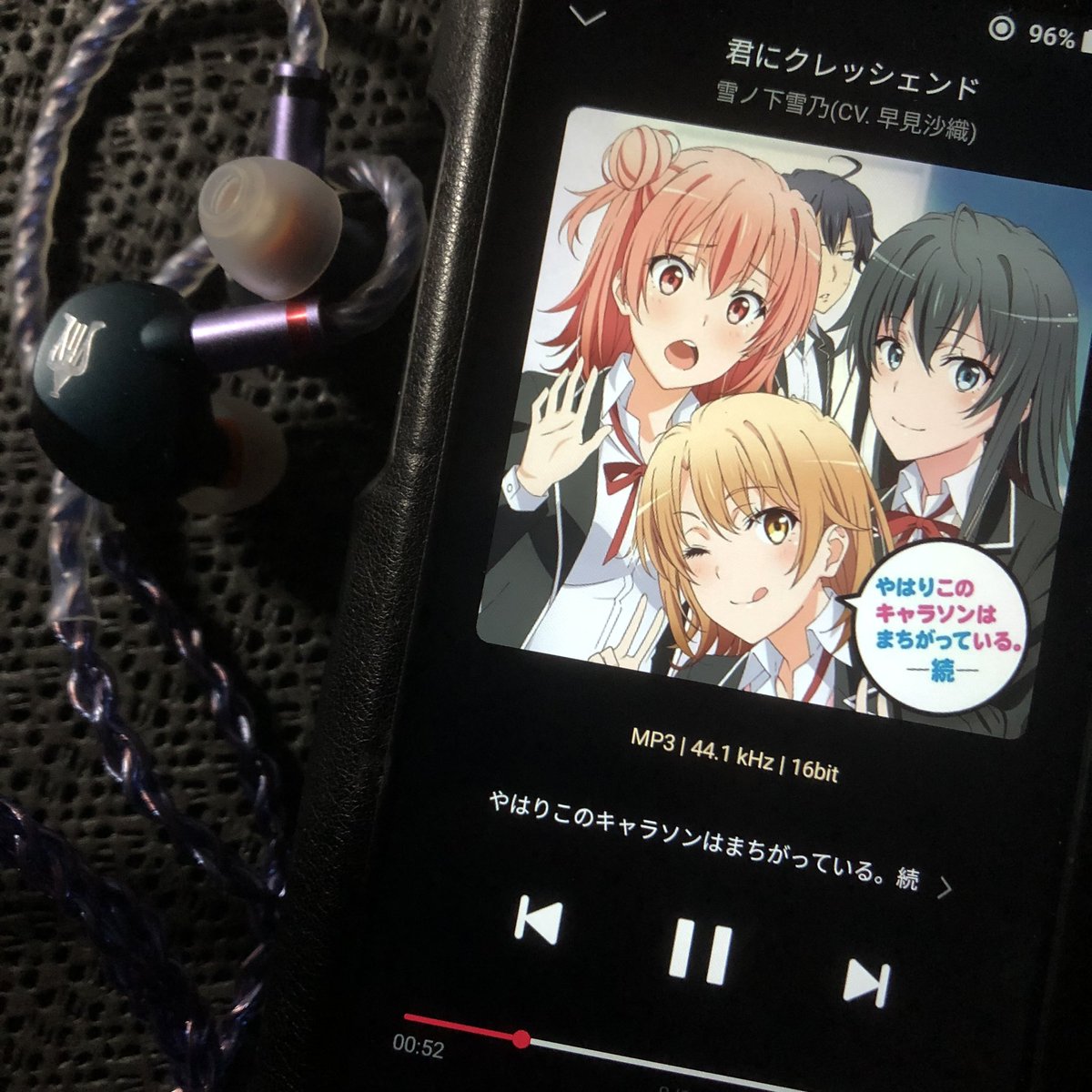UrawaRedWings's tweet photo. ゆきのん、お誕生日おめでとう！
『君にクレッシェンド』
雪ノ下雪乃(CV:早見沙織さん)

MEZEAUDIO RAIPENTA 
SpinFit CP145
NICEHCK SpaceCloudUltra

#雪ノ下雪乃生誕祭 
#MEZEAUDIO 
#RAIPENTA 
#SpinFit 
#SpaceCloudUltra https://t.co/uXlUbIgJfJ