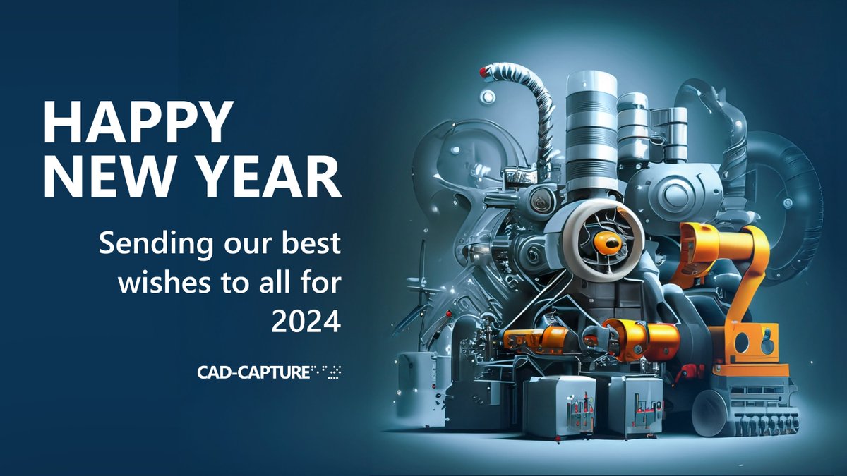 cadcap's tweet photo. Happy New Year to all the #engineering teams whose commitment continues to create a brighter, smarter, and smoother future. https://t.co/G30ZyZL0My