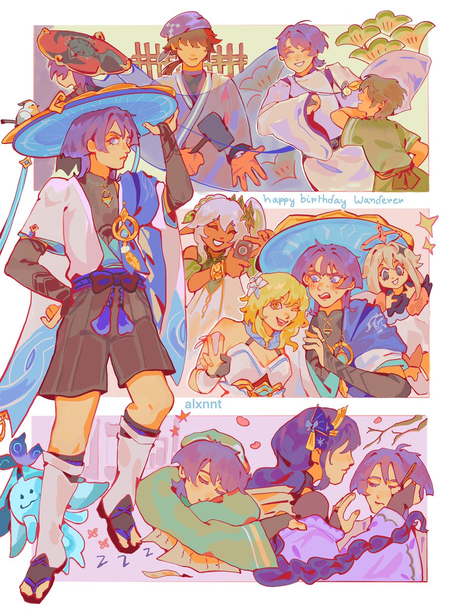 hbd to my wife💖 #scaramouche #GenshinImpact #wanderer