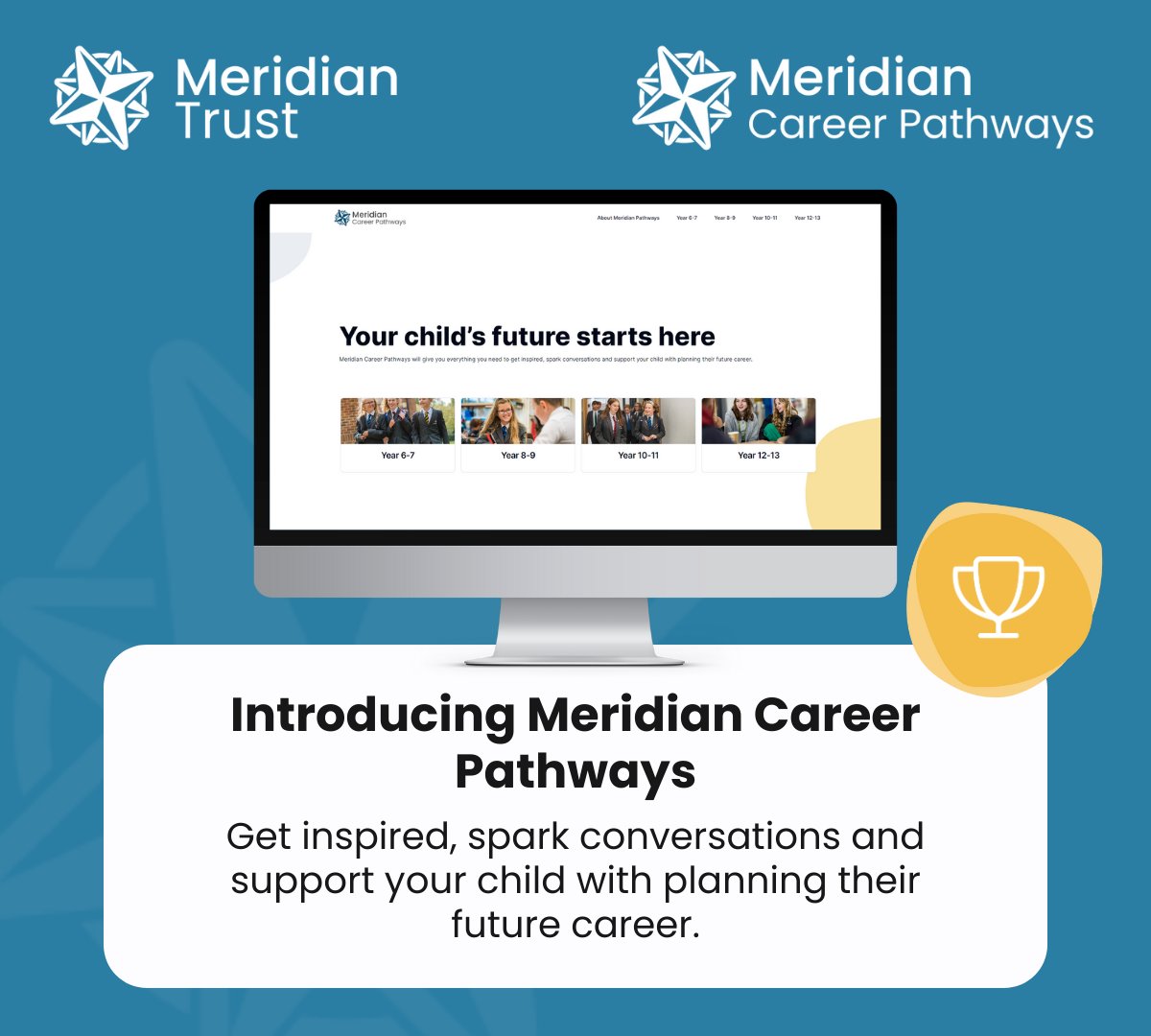 Your child's future starts here🙌

Introducing Meridian Pathways by <a href="/meridiantrustuk/">Meridian Trust</a>  – a user-friendly website guiding families through school transitions and careers education.

Developed with input from our Careers Leads and parents.

Explore now 👇
pathways.meridiantrust.co.uk