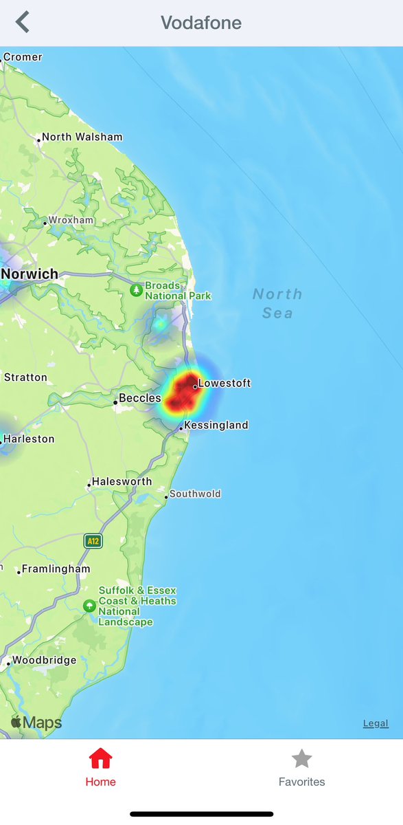 PedroCanary31's tweet photo. @CityFibre is there currently an issue in Lowestoft please? It seems that Vodafone via City Fibre is currently dead! https://t.co/CXBqjJvuWp