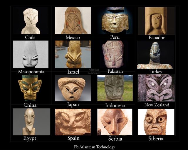 MC_Floh's tweet photo. #Depictions from all over the world:
Same (#Alien) "#Visitors" or just banal "Cultural #Transfer"?
🧐🤔
• Cruciform Figurines & #Bird Goddesses (tl)
• Mother Goddesses & #Eye Idols (tr)
• Neolithic #Snake & Bronze Aage Bird goddesses (bl)
• #Dragon Eyes (br) https://t.co/9d4Lgyobf4